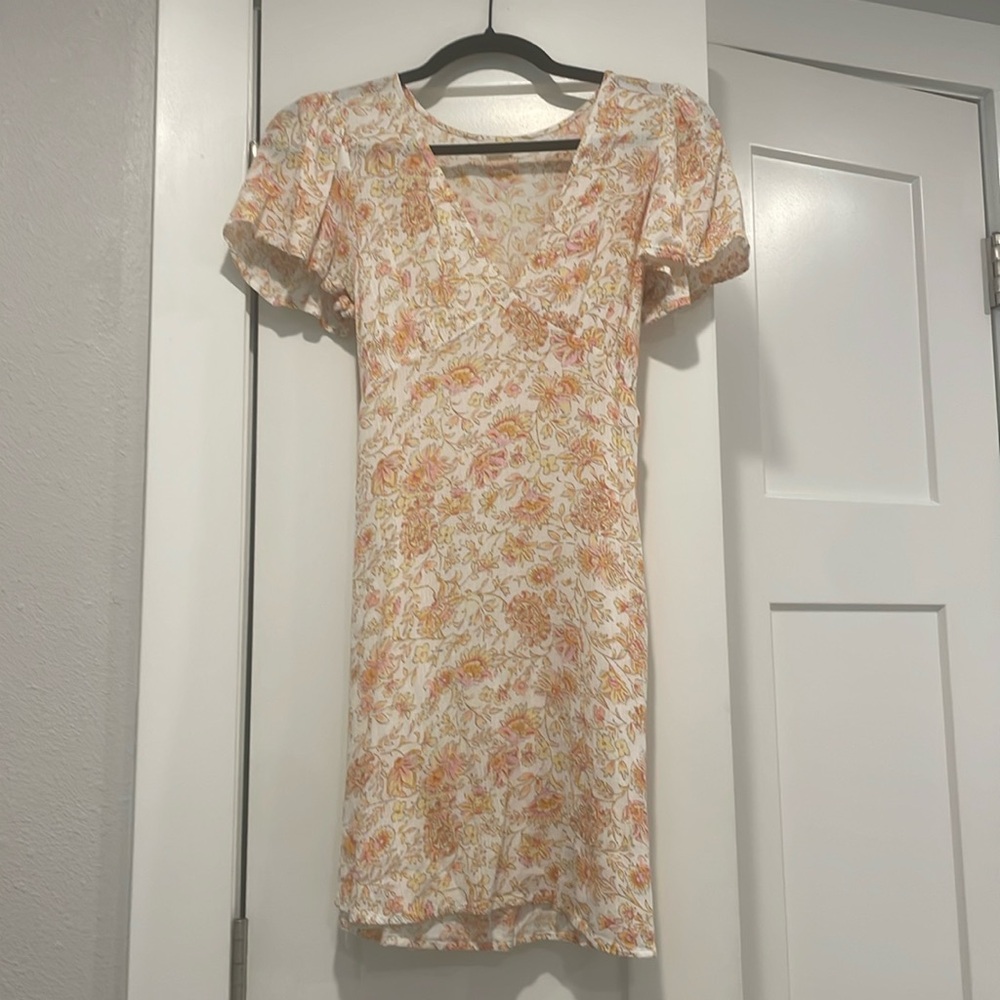 Women’s summer mini dress.